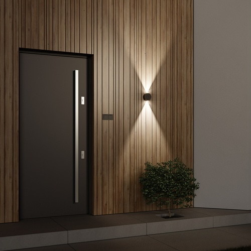 Ledpoint rund IP up&down Außenwandleuchte