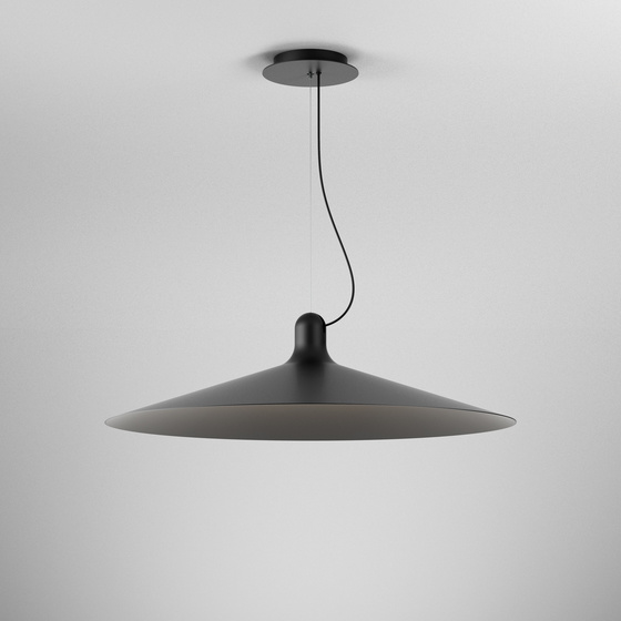 [AQ59944-L927-W1-00-12] Cona 75 LED Hängeleuchte (2700K, schwarz, Ein/Aus, niedrig)