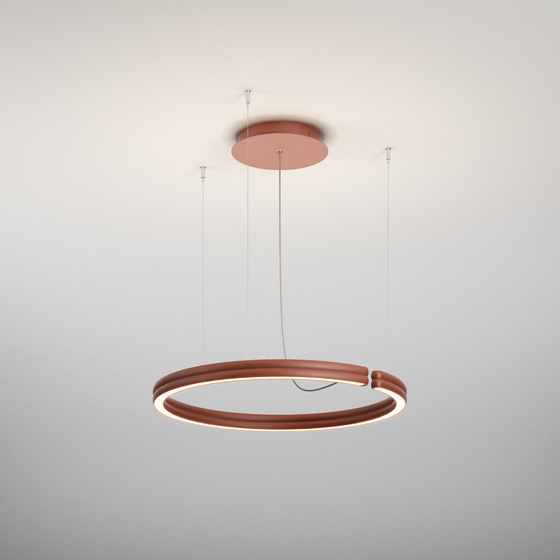[AQ59964-L927-D9-00-19] Ribby rund up&down 97 Hängeleuchte (2700K, gold, On/Off, niedrig)