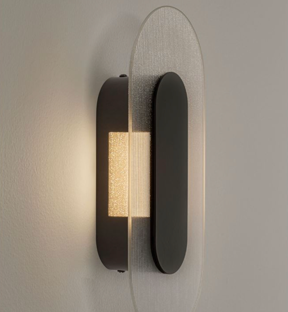 Vetrio oval 30 Wandleuchte