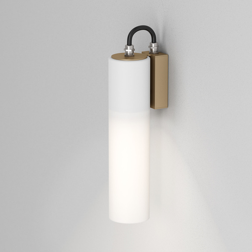 Modern glass Tube LED IP Wandleuchte